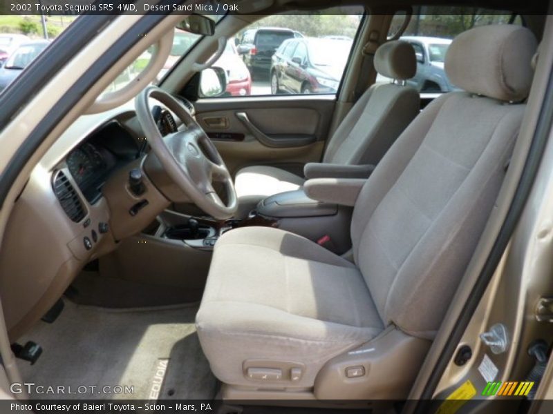 Desert Sand Mica / Oak 2002 Toyota Sequoia SR5 4WD