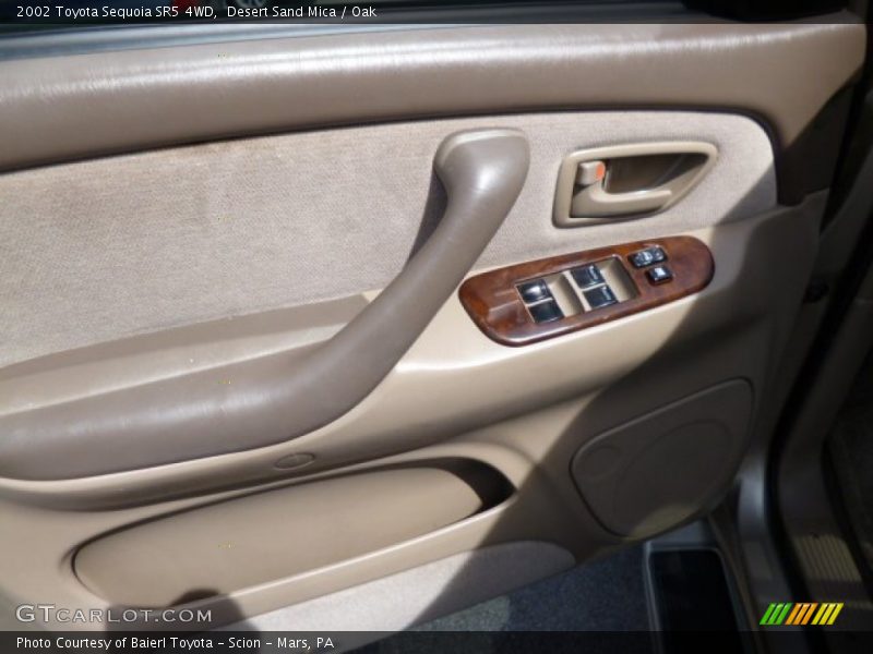Desert Sand Mica / Oak 2002 Toyota Sequoia SR5 4WD