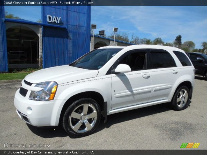 Summit White / Ebony 2008 Chevrolet Equinox Sport AWD