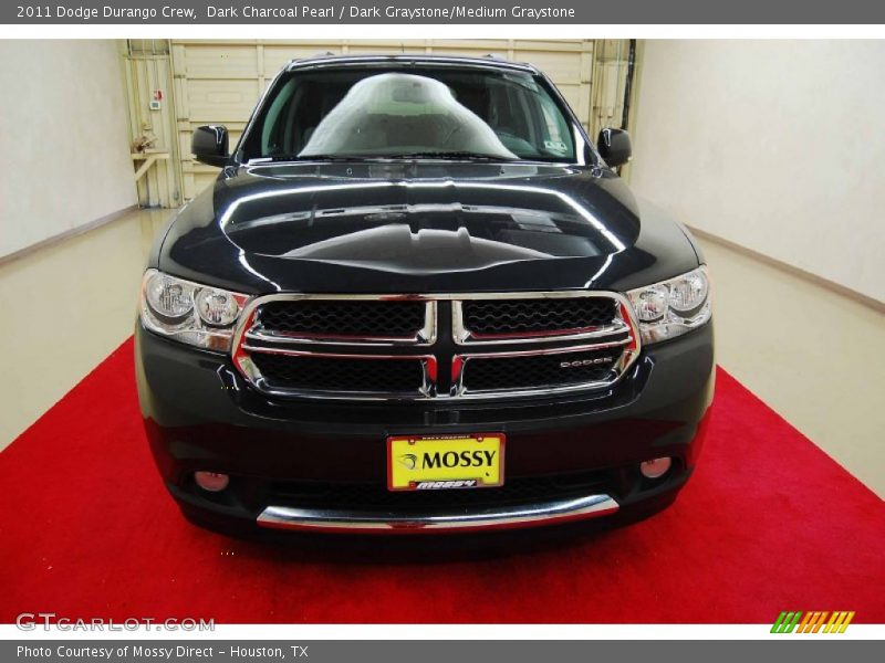 Dark Charcoal Pearl / Dark Graystone/Medium Graystone 2011 Dodge Durango Crew