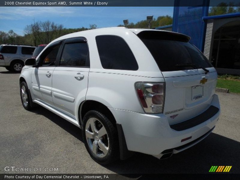 Summit White / Ebony 2008 Chevrolet Equinox Sport AWD