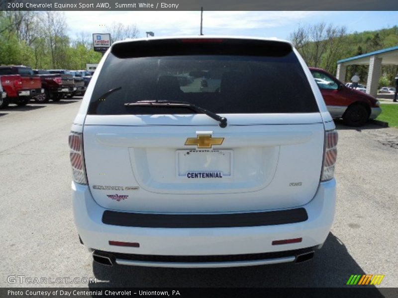 Summit White / Ebony 2008 Chevrolet Equinox Sport AWD