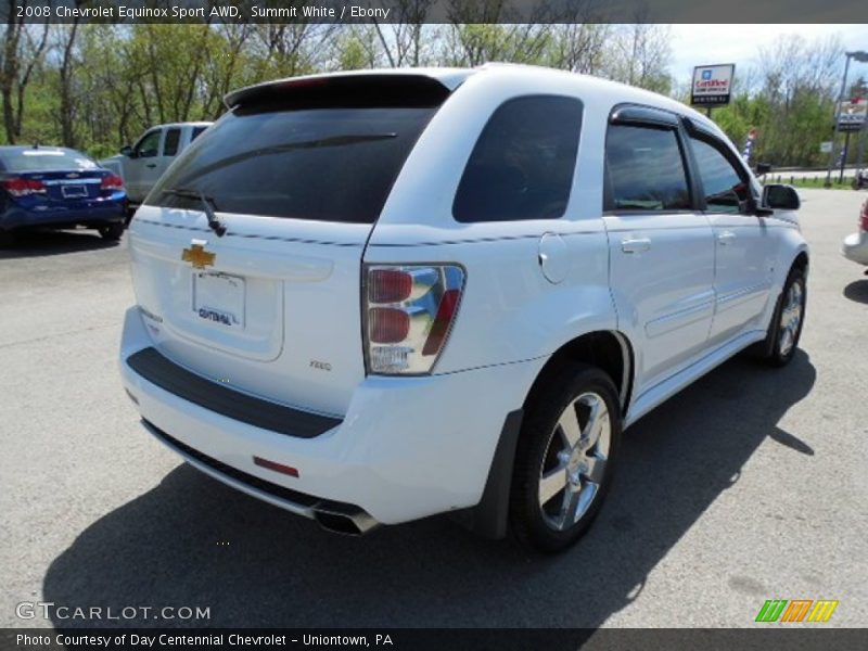 Summit White / Ebony 2008 Chevrolet Equinox Sport AWD