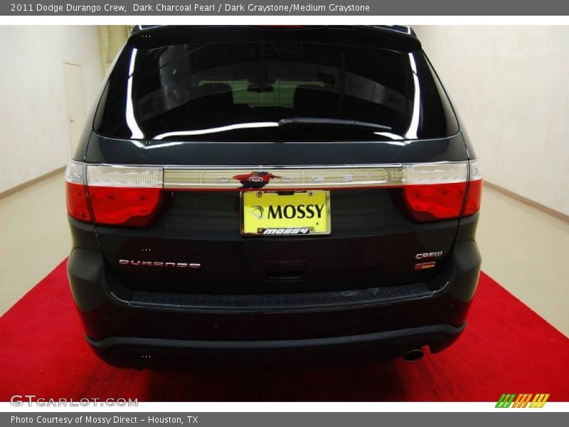 Dark Charcoal Pearl / Dark Graystone/Medium Graystone 2011 Dodge Durango Crew