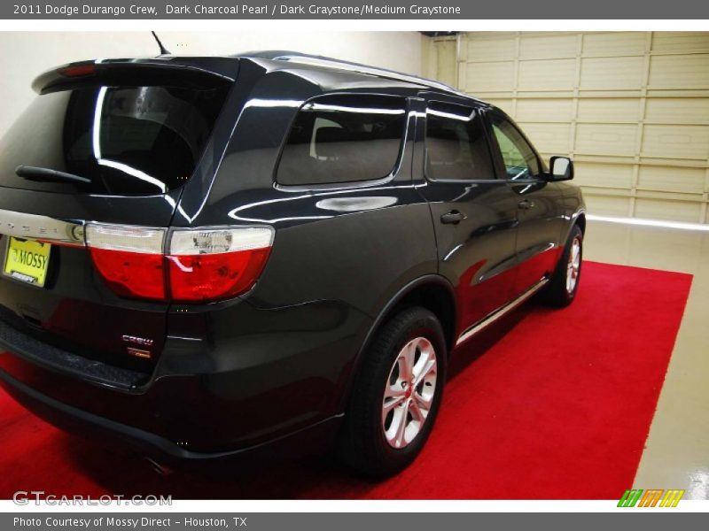 Dark Charcoal Pearl / Dark Graystone/Medium Graystone 2011 Dodge Durango Crew