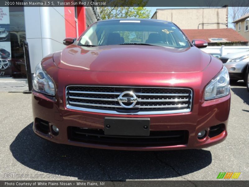 Tuscan Sun Red / Charcoal 2010 Nissan Maxima 3.5 S