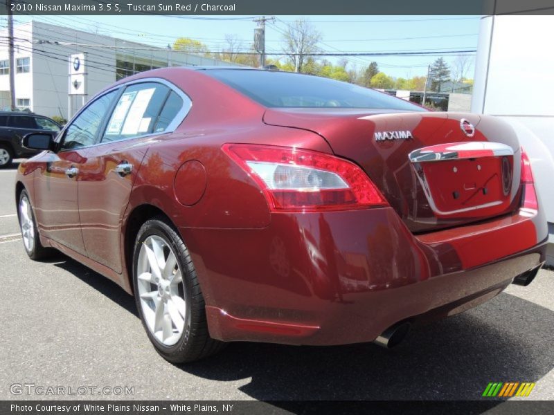 Tuscan Sun Red / Charcoal 2010 Nissan Maxima 3.5 S