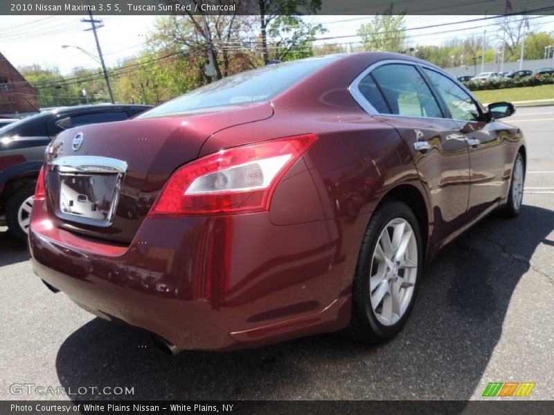Tuscan Sun Red / Charcoal 2010 Nissan Maxima 3.5 S