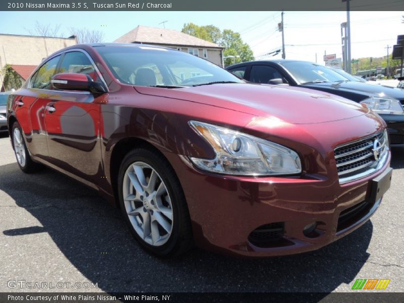 Tuscan Sun Red / Charcoal 2010 Nissan Maxima 3.5 S