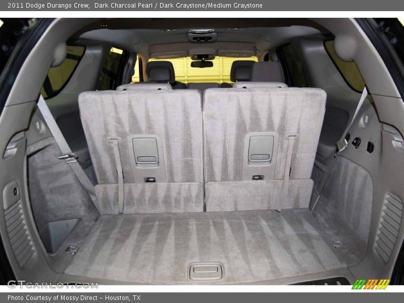 Dark Charcoal Pearl / Dark Graystone/Medium Graystone 2011 Dodge Durango Crew