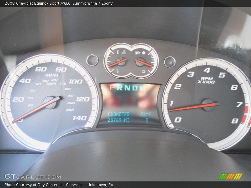 Summit White / Ebony 2008 Chevrolet Equinox Sport AWD