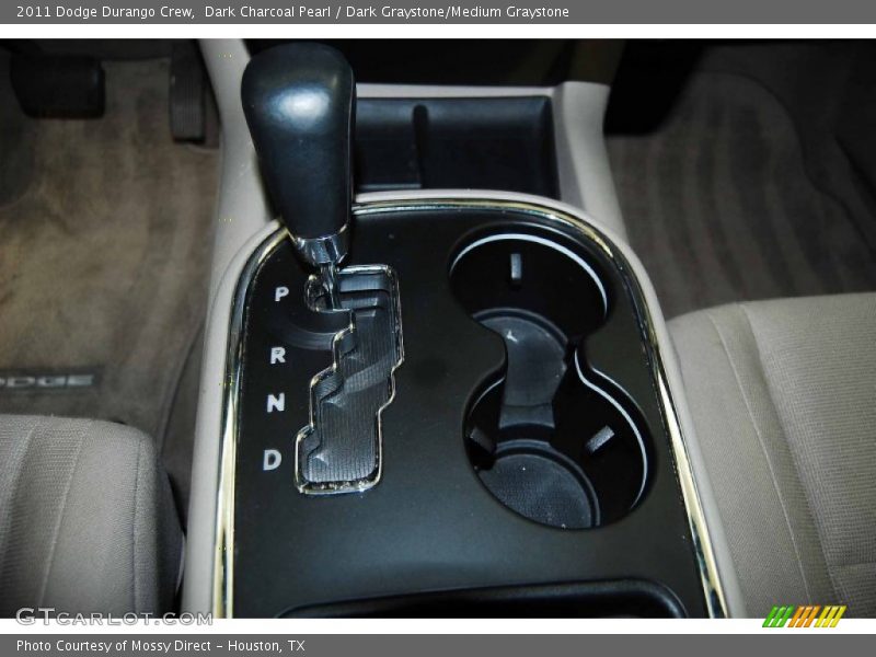 Dark Charcoal Pearl / Dark Graystone/Medium Graystone 2011 Dodge Durango Crew