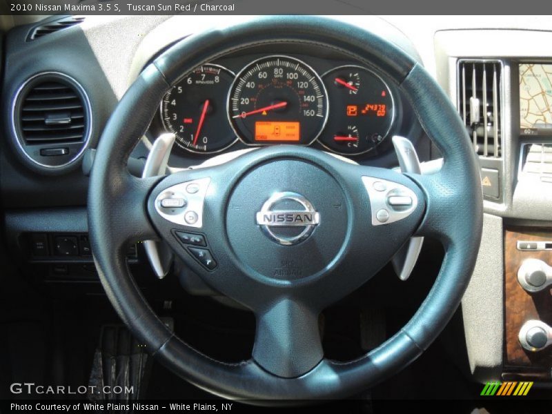 Tuscan Sun Red / Charcoal 2010 Nissan Maxima 3.5 S