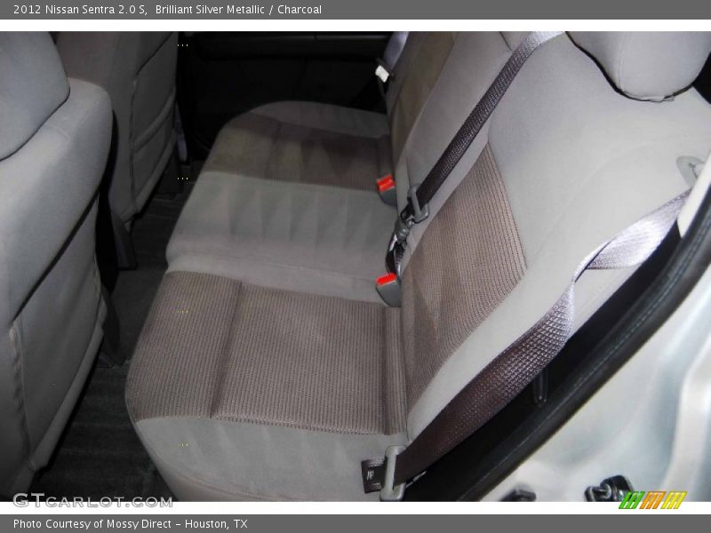 Brilliant Silver Metallic / Charcoal 2012 Nissan Sentra 2.0 S