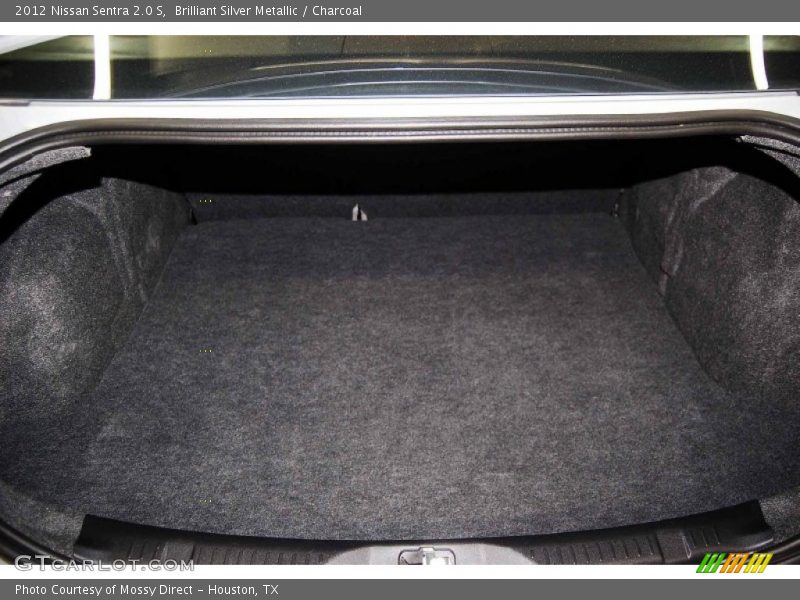 Brilliant Silver Metallic / Charcoal 2012 Nissan Sentra 2.0 S