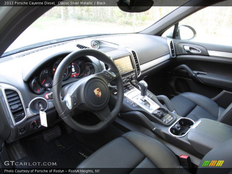  2013 Cayenne Diesel Black Interior