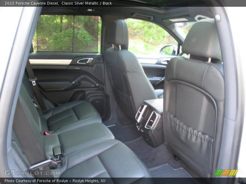 Rear Seat of 2013 Cayenne Diesel