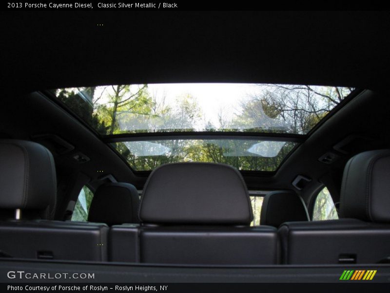 Classic Silver Metallic / Black 2013 Porsche Cayenne Diesel