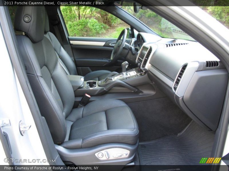 Front Seat of 2013 Cayenne Diesel