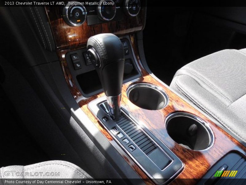 Tungsten Metallic / Ebony 2013 Chevrolet Traverse LT AWD