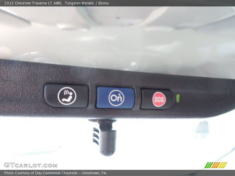 Tungsten Metallic / Ebony 2013 Chevrolet Traverse LT AWD