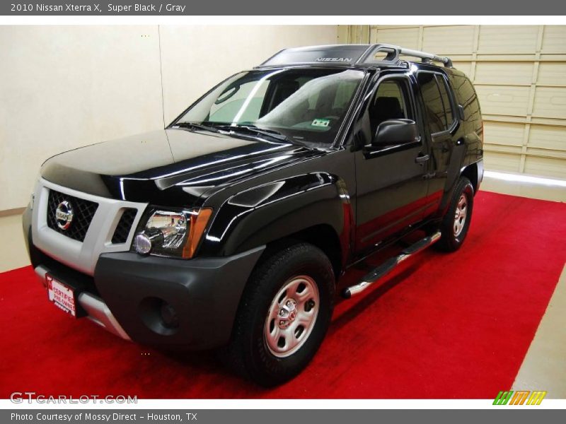 Super Black / Gray 2010 Nissan Xterra X