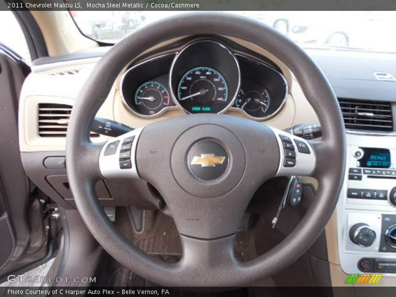 Mocha Steel Metallic / Cocoa/Cashmere 2011 Chevrolet Malibu LS