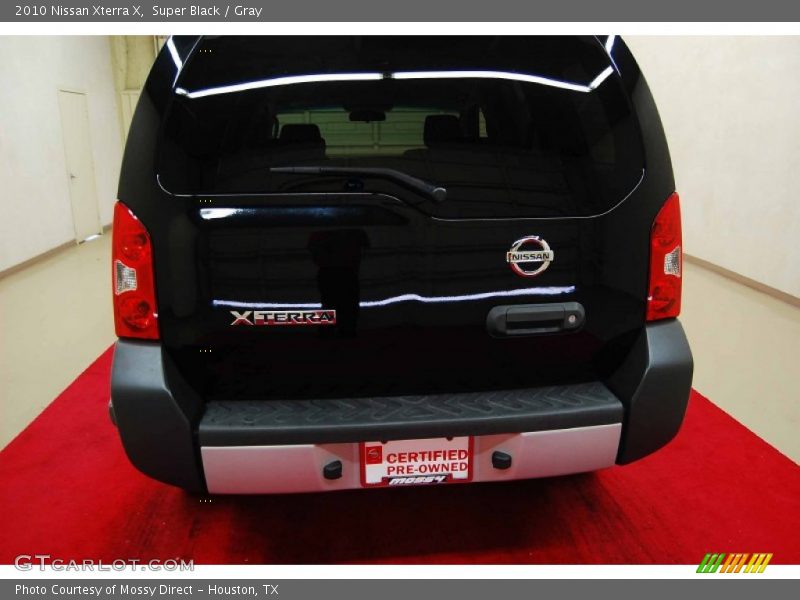 Super Black / Gray 2010 Nissan Xterra X
