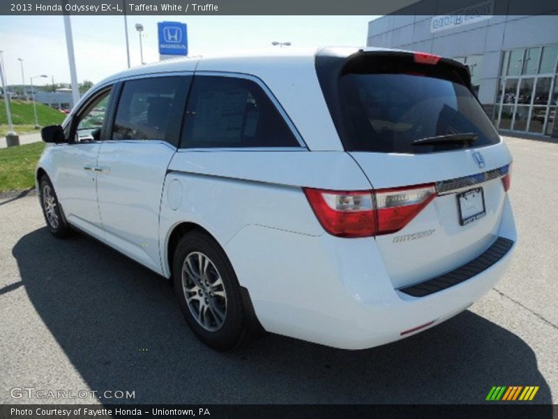 Taffeta White / Truffle 2013 Honda Odyssey EX-L
