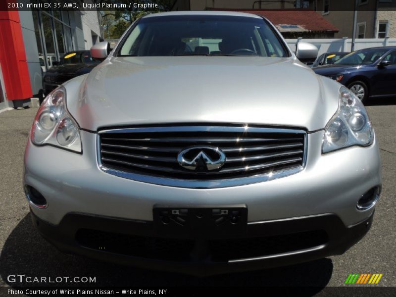 Liquid Platinum / Graphite 2010 Infiniti EX 35 AWD