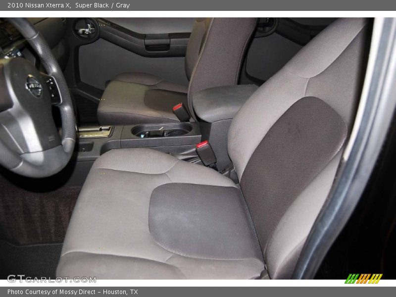 Super Black / Gray 2010 Nissan Xterra X