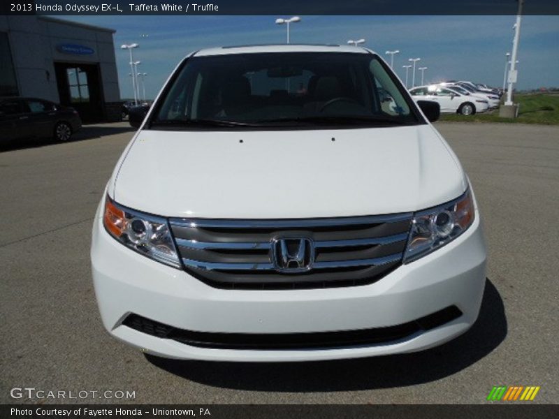 Taffeta White / Truffle 2013 Honda Odyssey EX-L