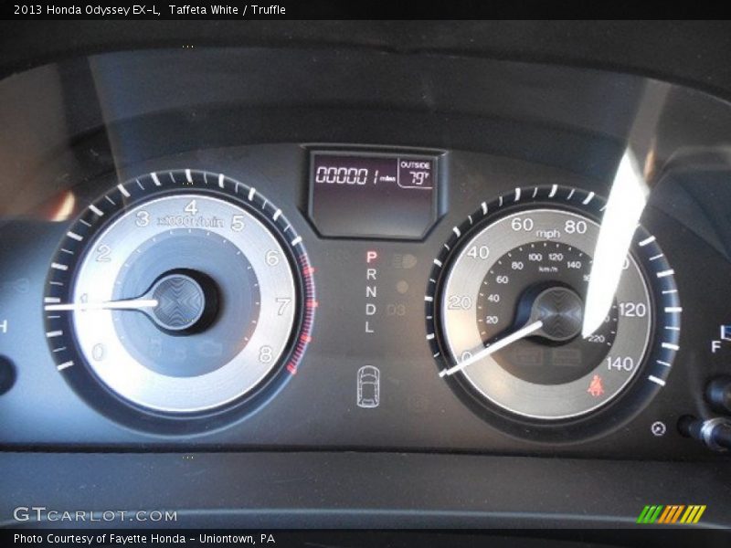 Taffeta White / Truffle 2013 Honda Odyssey EX-L