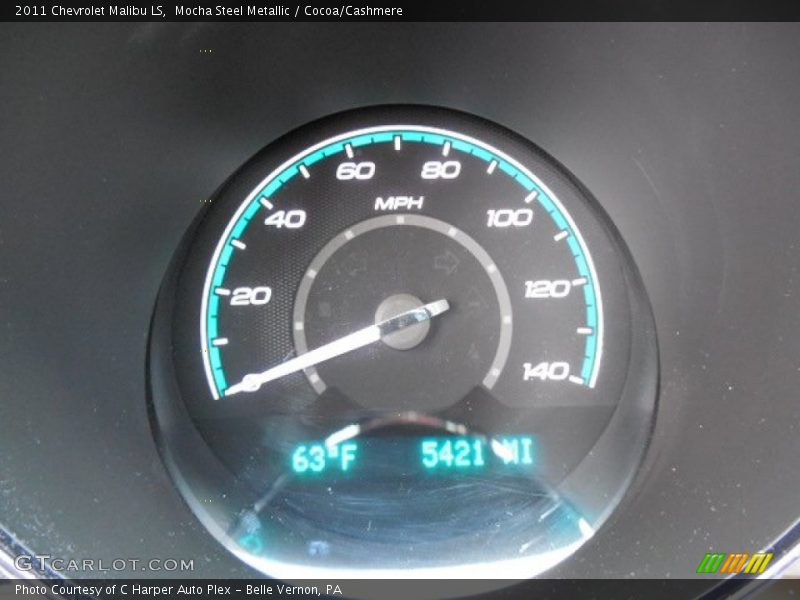 Mocha Steel Metallic / Cocoa/Cashmere 2011 Chevrolet Malibu LS