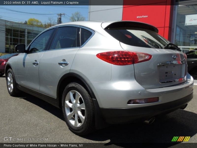 Liquid Platinum / Graphite 2010 Infiniti EX 35 AWD