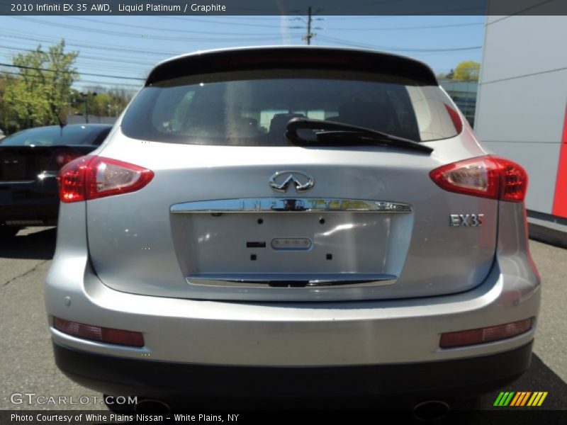 Liquid Platinum / Graphite 2010 Infiniti EX 35 AWD