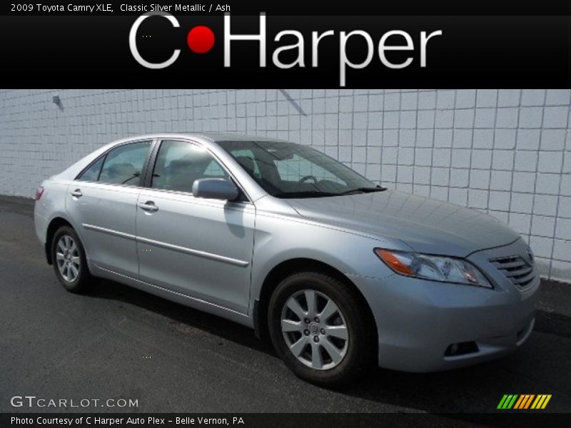 Classic Silver Metallic / Ash 2009 Toyota Camry XLE