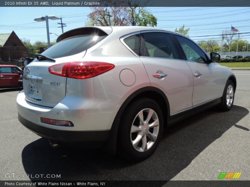 Liquid Platinum / Graphite 2010 Infiniti EX 35 AWD