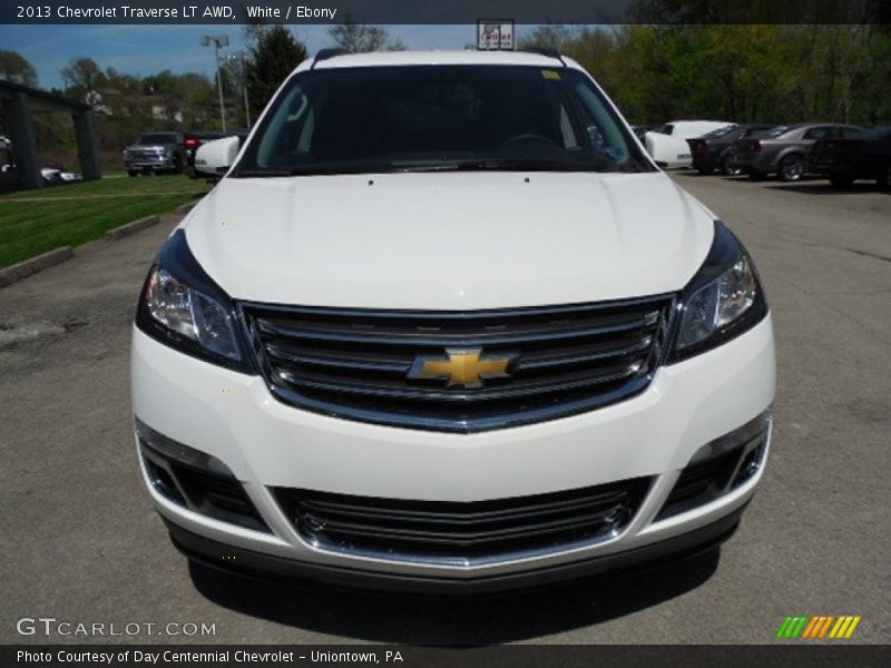  2013 Traverse LT AWD White