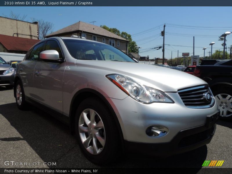 Front 3/4 View of 2010 EX 35 AWD