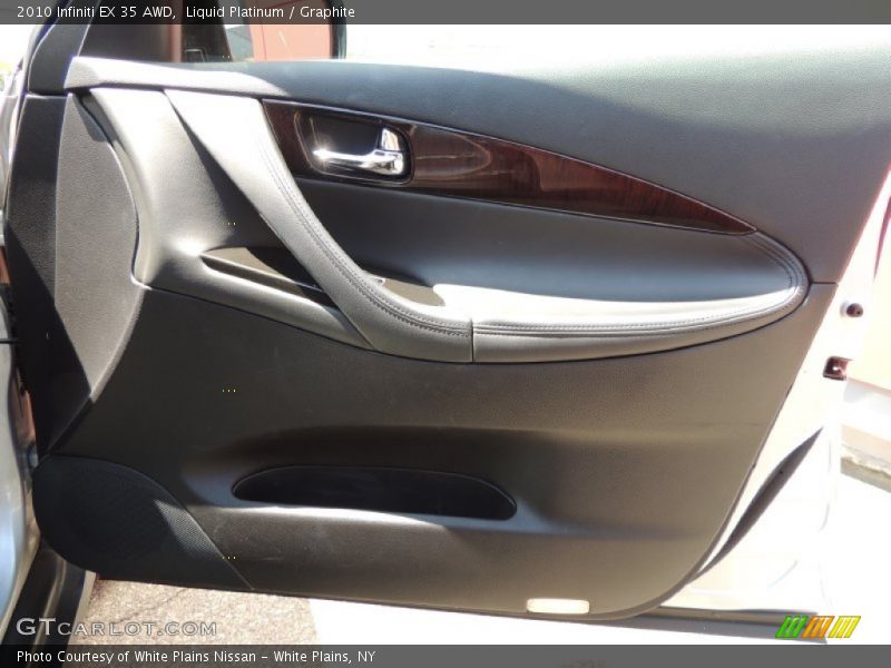 Liquid Platinum / Graphite 2010 Infiniti EX 35 AWD