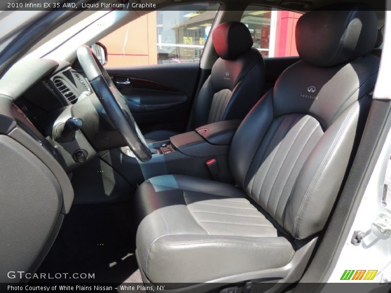 Liquid Platinum / Graphite 2010 Infiniti EX 35 AWD