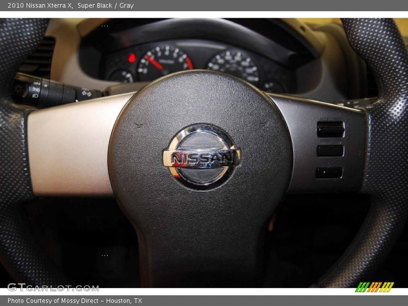Super Black / Gray 2010 Nissan Xterra X