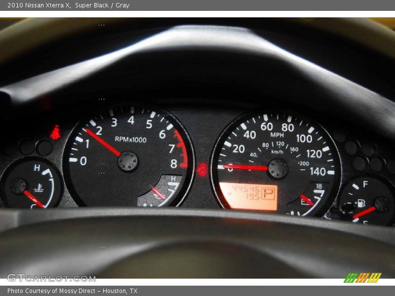 Super Black / Gray 2010 Nissan Xterra X