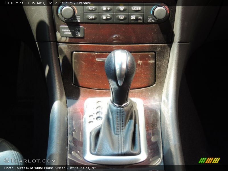  2010 EX 35 AWD 5 Speed DS Automatic Shifter