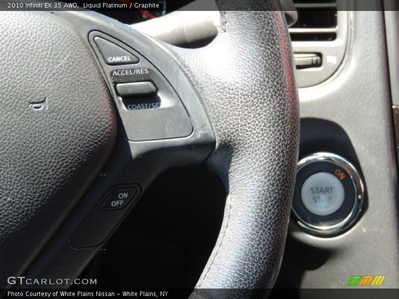 Liquid Platinum / Graphite 2010 Infiniti EX 35 AWD