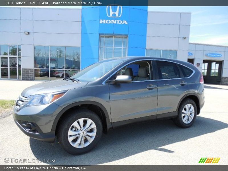 Polished Metal Metallic / Gray 2013 Honda CR-V EX AWD
