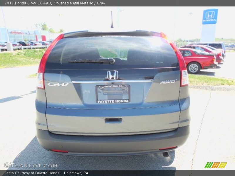 Polished Metal Metallic / Gray 2013 Honda CR-V EX AWD
