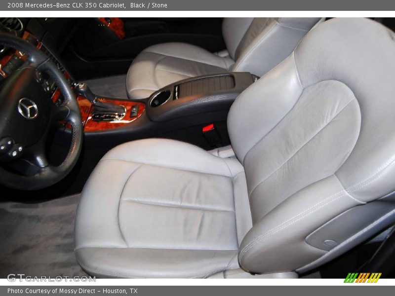 Black / Stone 2008 Mercedes-Benz CLK 350 Cabriolet