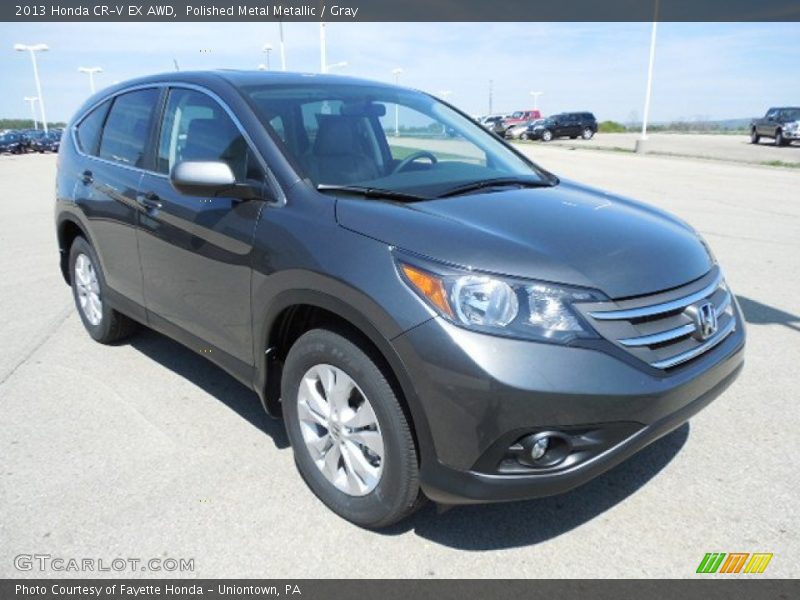Polished Metal Metallic / Gray 2013 Honda CR-V EX AWD